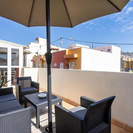 Home2Book Bereber Apt Santa Cruz Center, Terrace Exterior photo